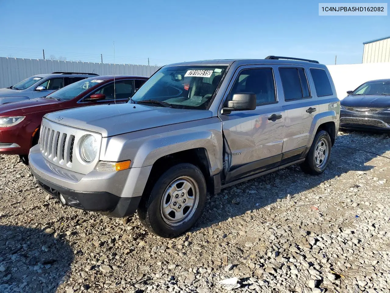 JEEP LIBERTY (PATRIOT) 2017, VIN 1C4NJPBA5HD162082