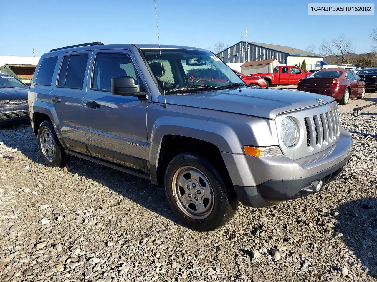 2017 JEEP LIBERTY (PATRIOT) VIN 1C4NJPBA5HD162082 — фото 4
