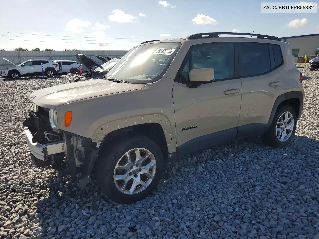 JEEP RENEGADE 2015, VIN ZACCJBBT8FPB55332
