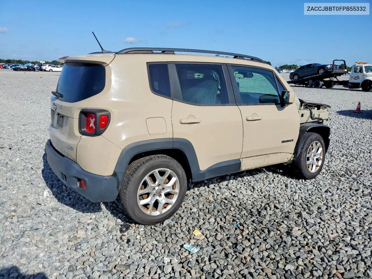 2015 JEEP RENEGADE VIN ZACCJBBT8FPB55332 — фото 3