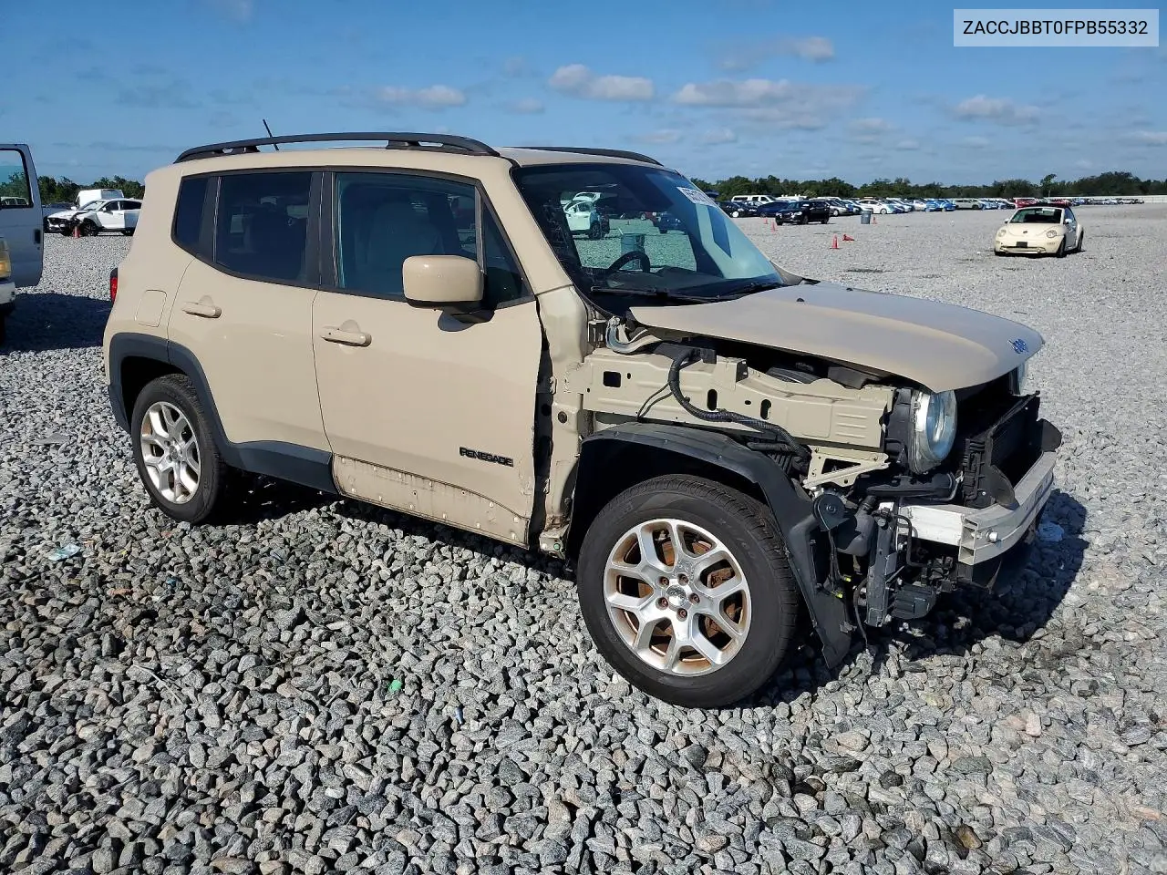 2015 JEEP RENEGADE VIN ZACCJBBT8FPB55332 — фото 4