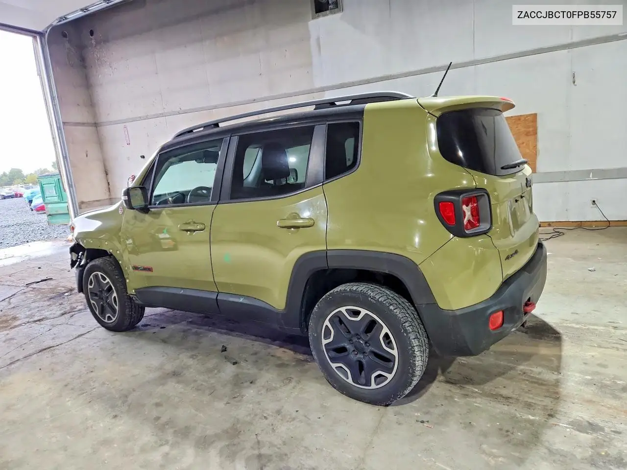 2015 JEEP RENEGADE VIN ZACCJBCT0FPB55757 — фото 2