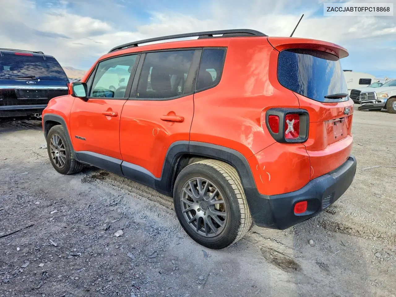 2015 JEEP RENEGADE VIN ZACCJABT0FPC18868 — фото 2