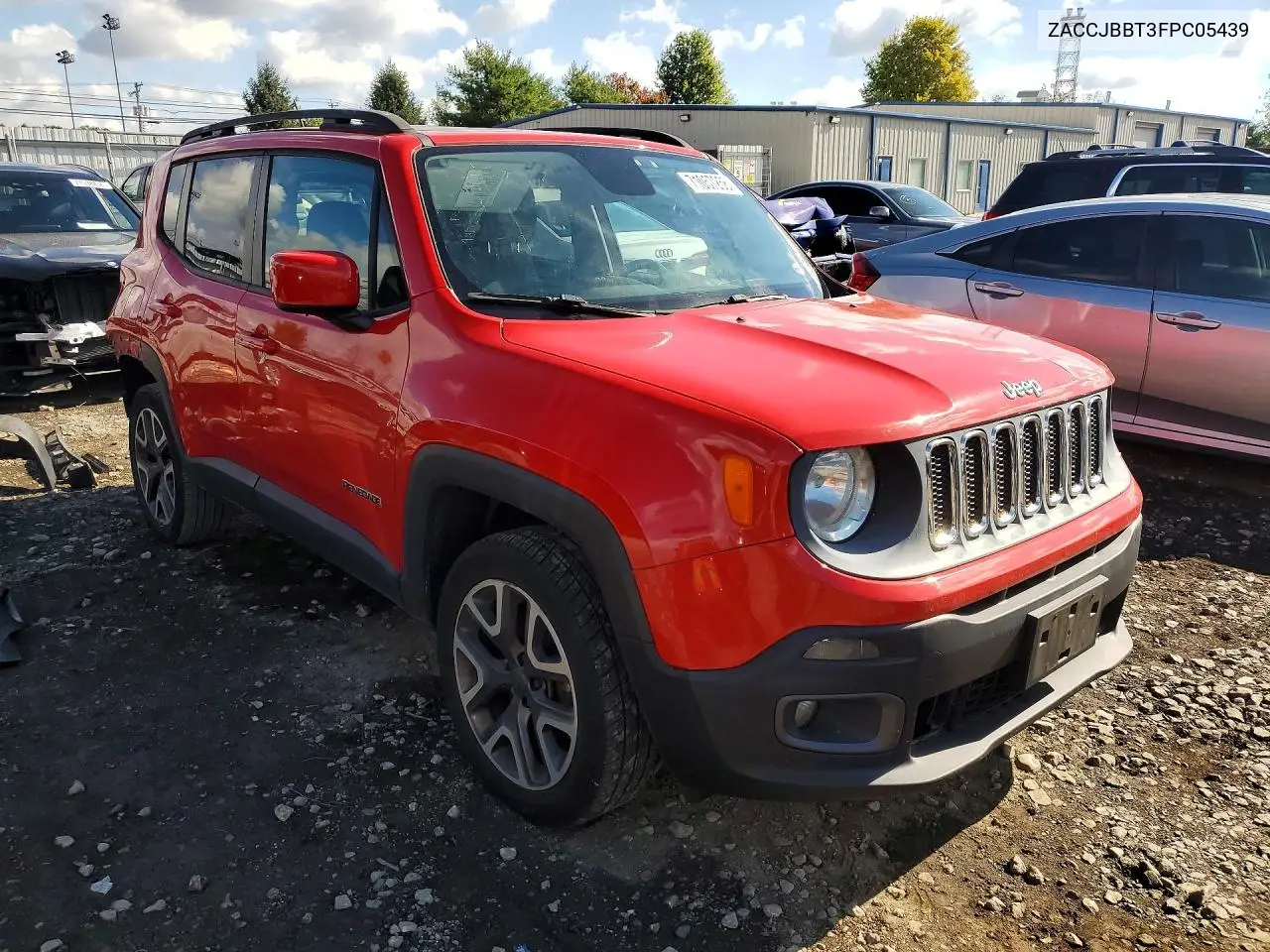2015 JEEP RENEGADE VIN ZACCJBBT3FPC05439 — фото 4