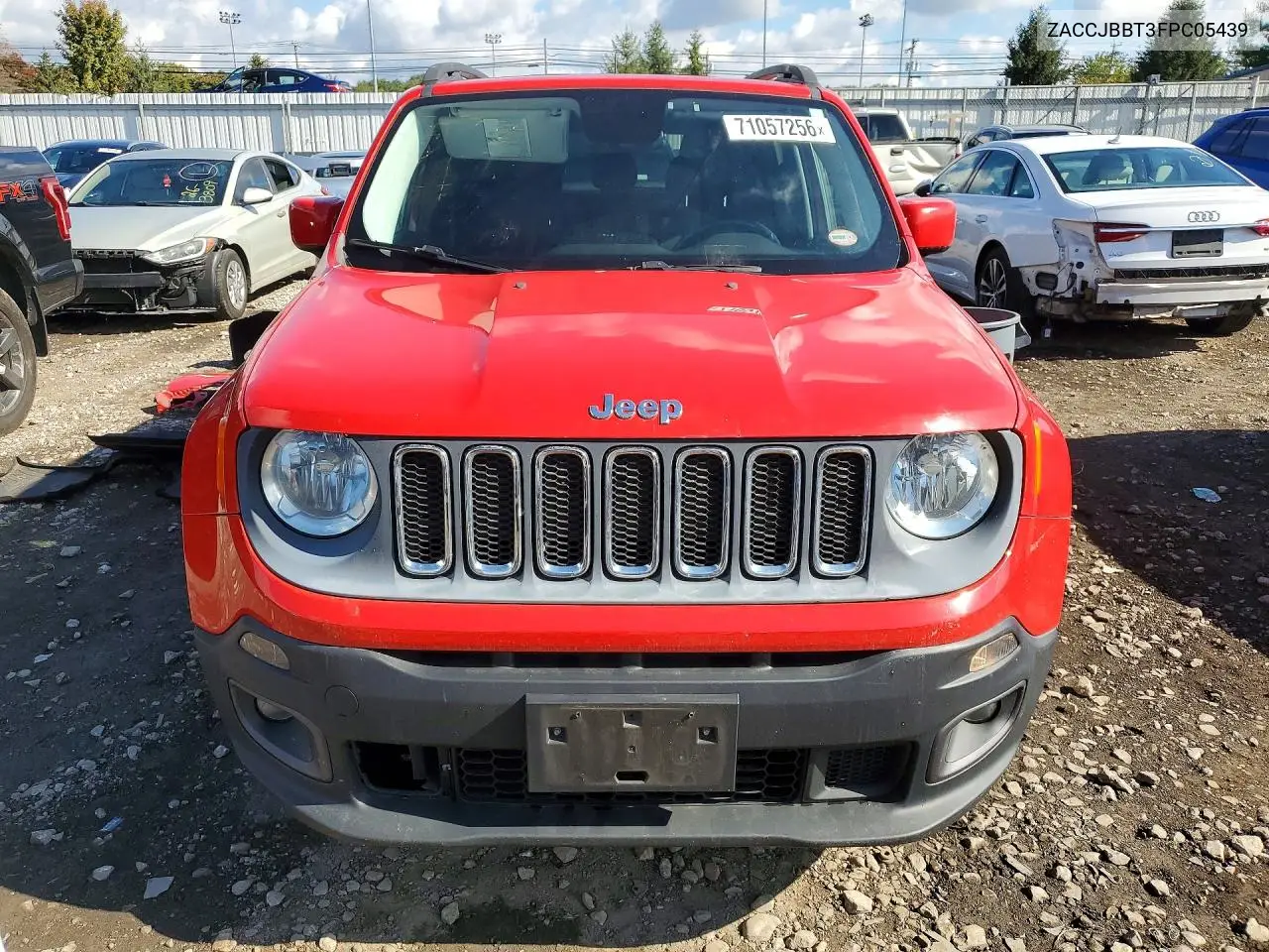 2015 JEEP RENEGADE VIN ZACCJBBT3FPC05439 — фото 5