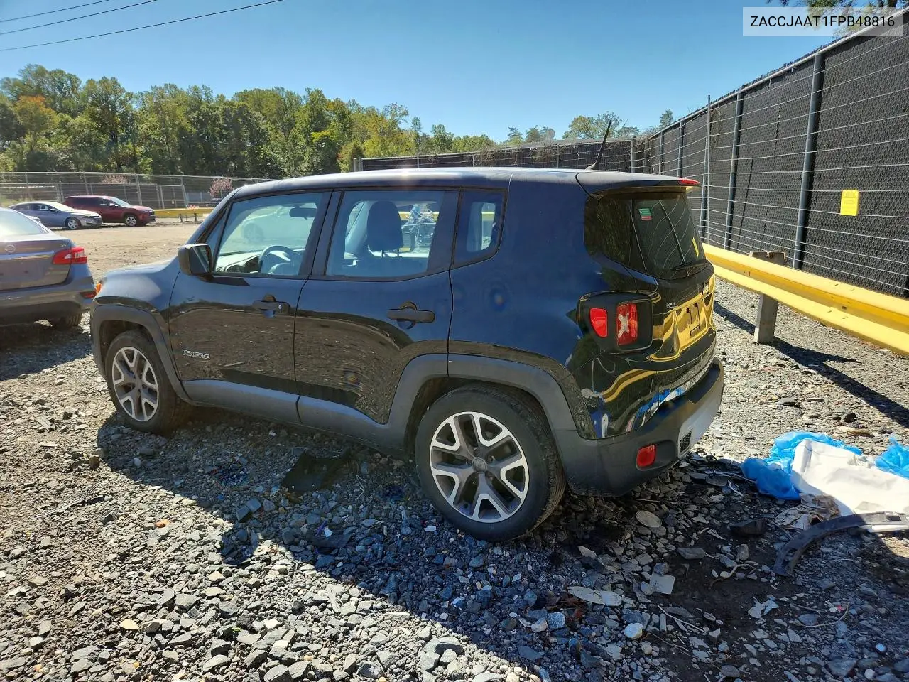 2015 JEEP RENEGADE VIN ZACCJAAT1FPB48816 — фото 2