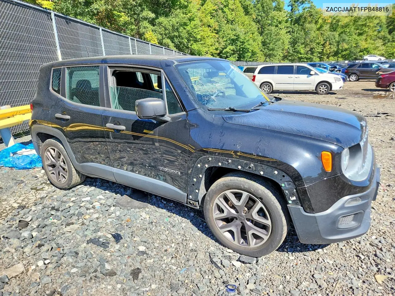 2015 JEEP RENEGADE VIN ZACCJAAT1FPB48816 — фото 4