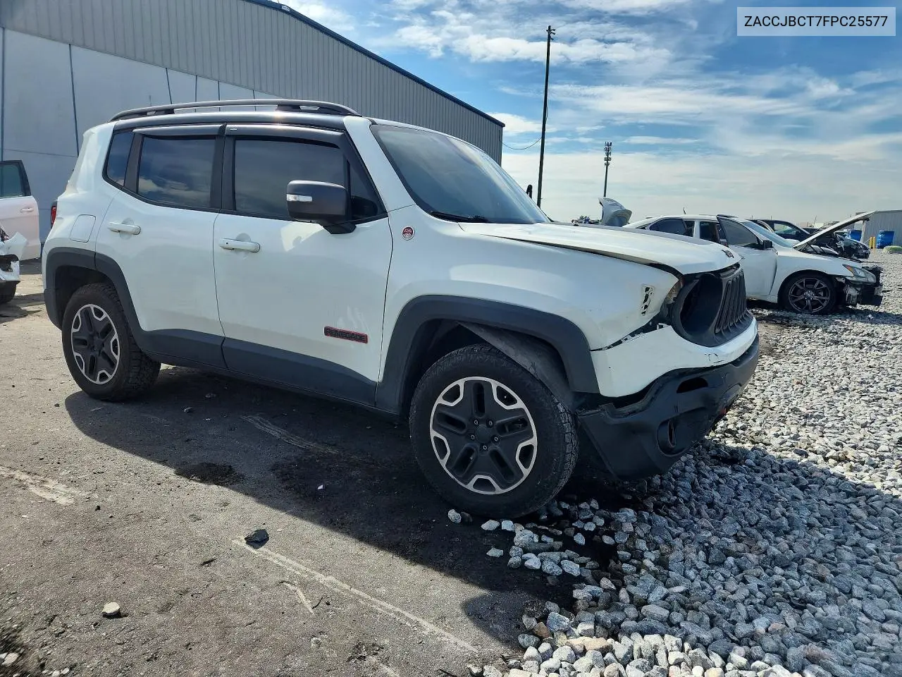 2015 JEEP RENEGADE VIN ZACCJBCT7FPC25577 — фото 4