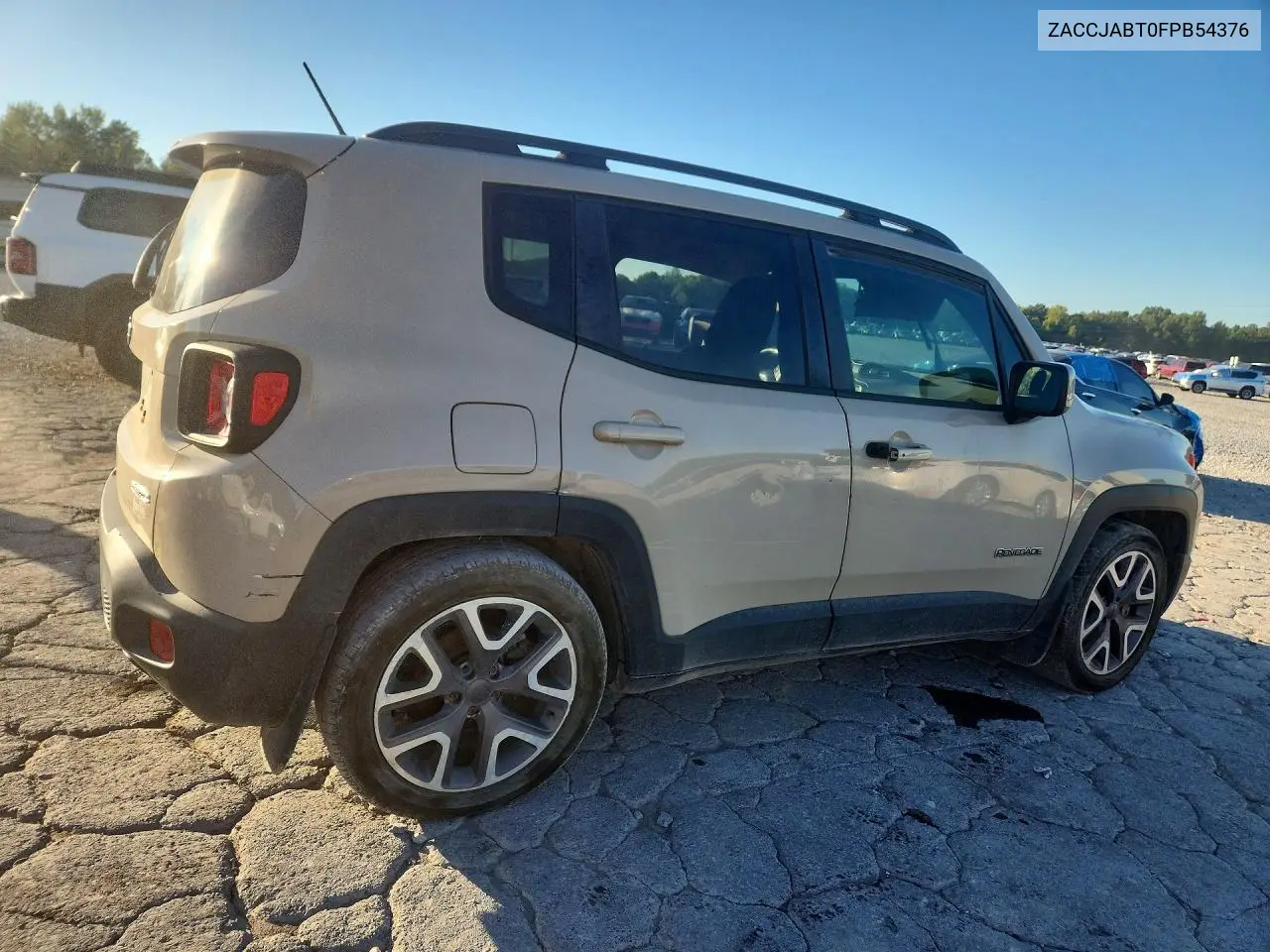 2015 JEEP RENEGADE VIN ZACCJABT0FPB54376 — фото 3