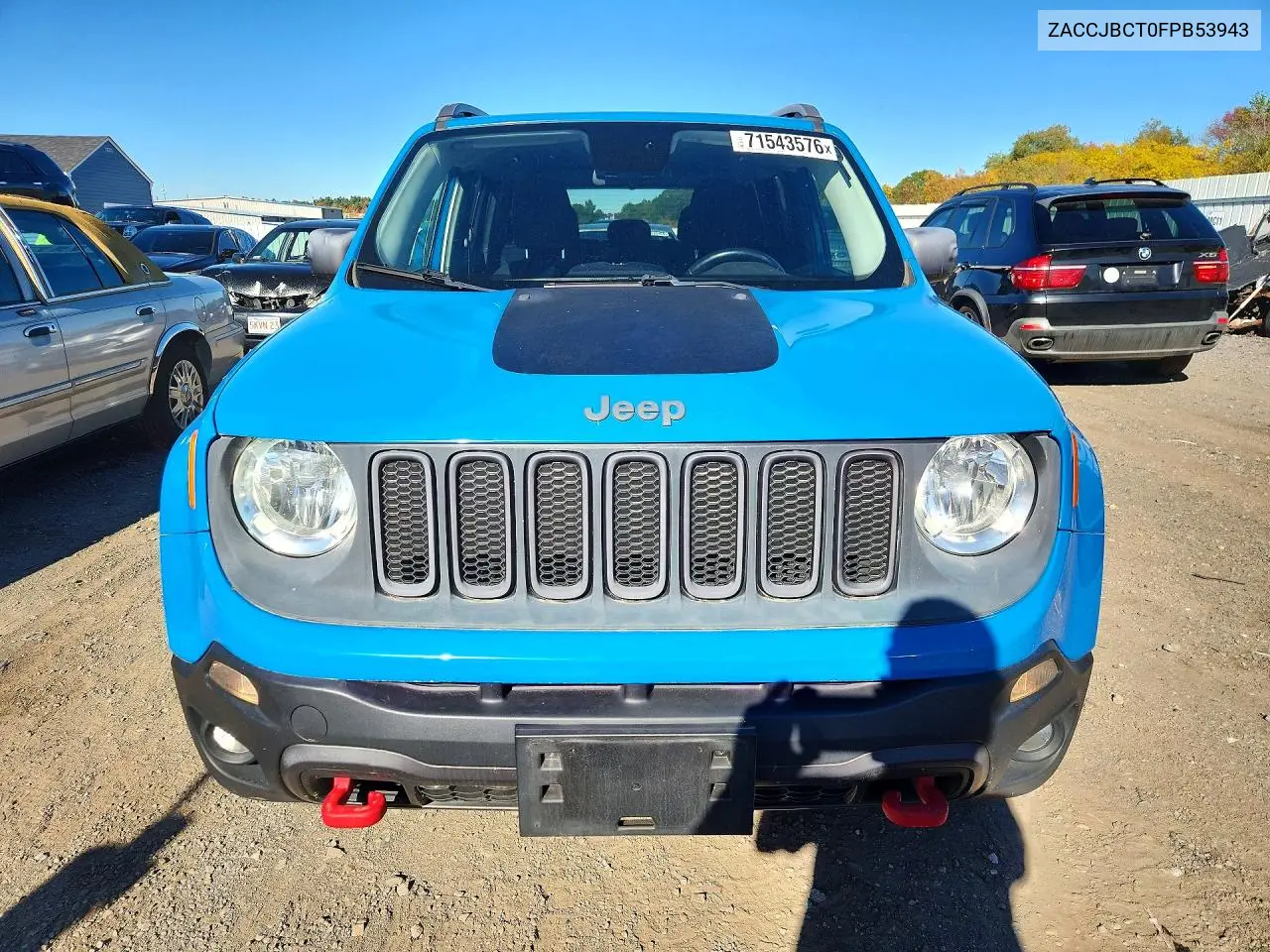 2015 JEEP RENEGADE VIN ZACCJBCT0FPB53943 — фото 5