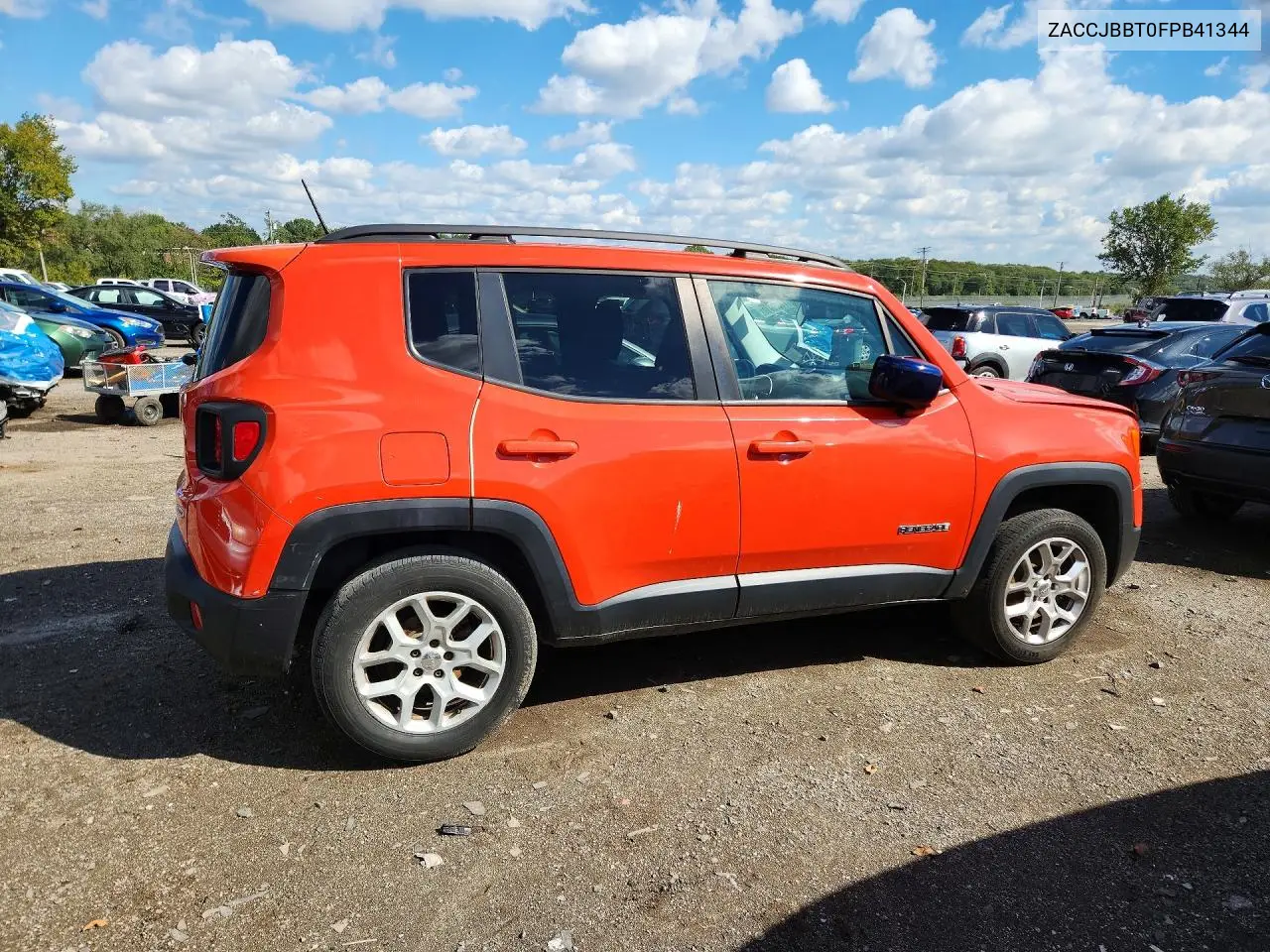 2015 JEEP RENEGADE VIN ZACCJBBT0FPB41344 — фото 3