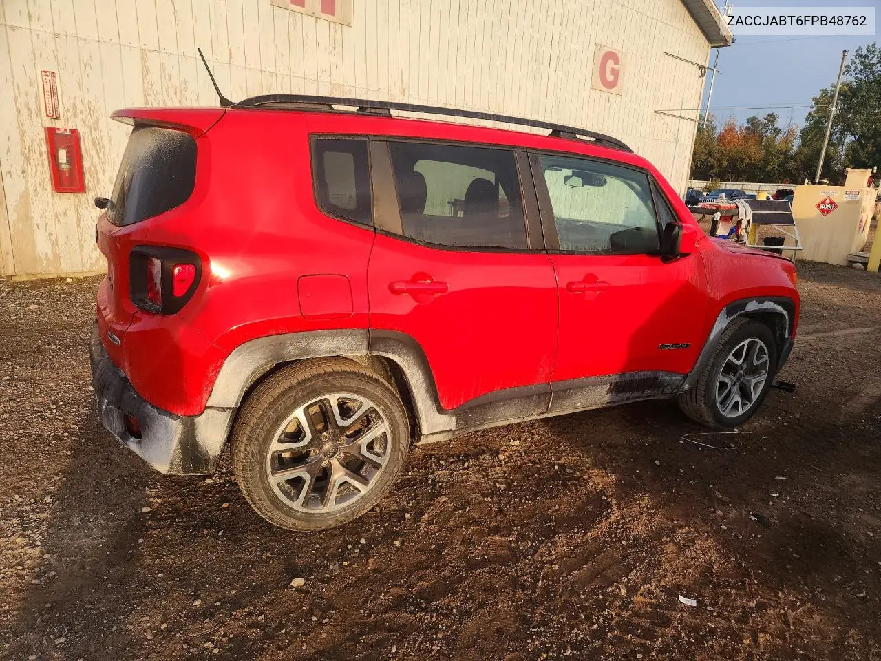 2015 JEEP RENEGADE VIN ZACCJABT6FPB48762 — фото 3