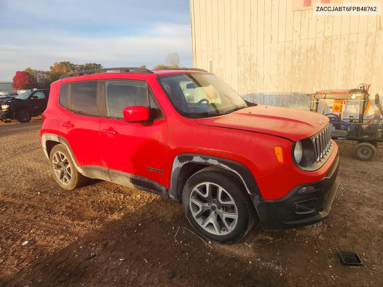 2015 JEEP RENEGADE VIN ZACCJABT6FPB48762 — фото 4