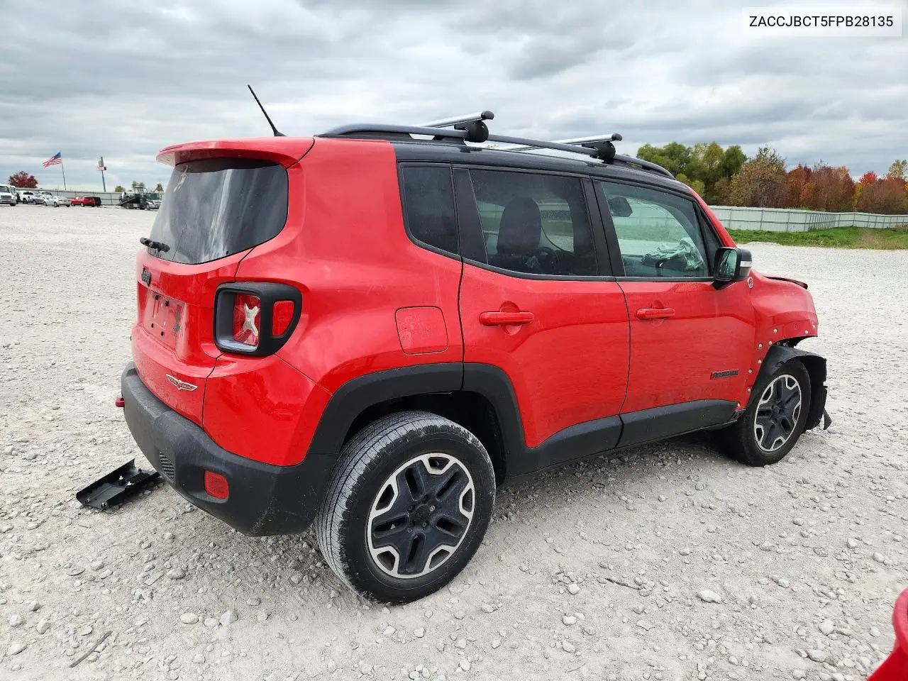 2015 JEEP RENEGADE VIN ZACCJBCT5FPB28135 — фото 3