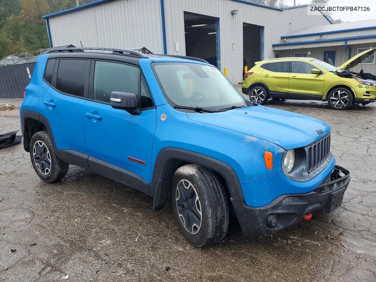 2015 JEEP RENEGADE VIN ZACCJBCT0FPB47126 — фото 4