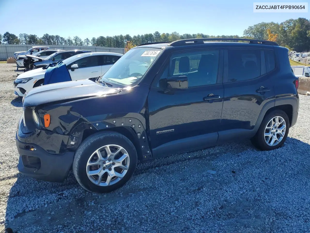 JEEP RENEGADE 2015, VIN ZACCJABT4FPB90654