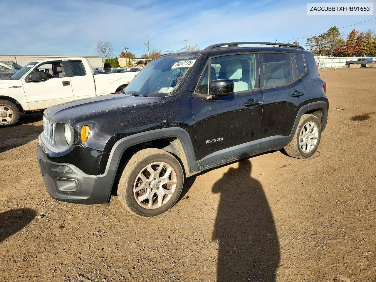 JEEP RENEGADE 2015, VIN ZACCJBBTXFPB91653