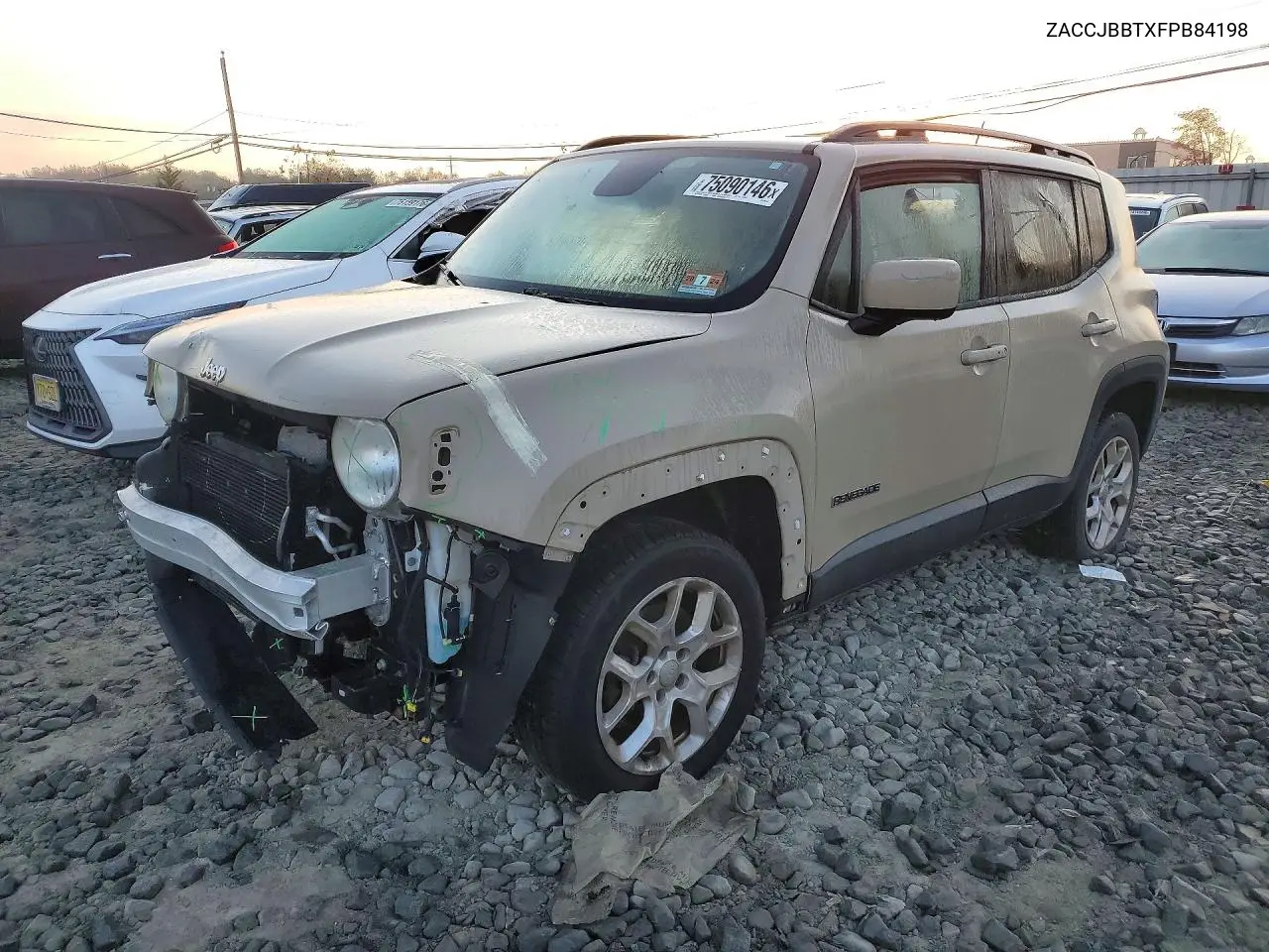 JEEP RENEGADE 2015, VIN ZACCJBBTXFPB84198