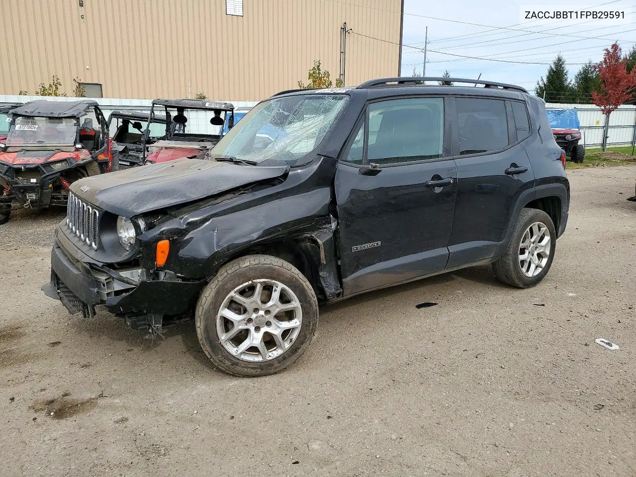 JEEP RENEGADE 2015, VIN ZACCJBBT1FPB29591