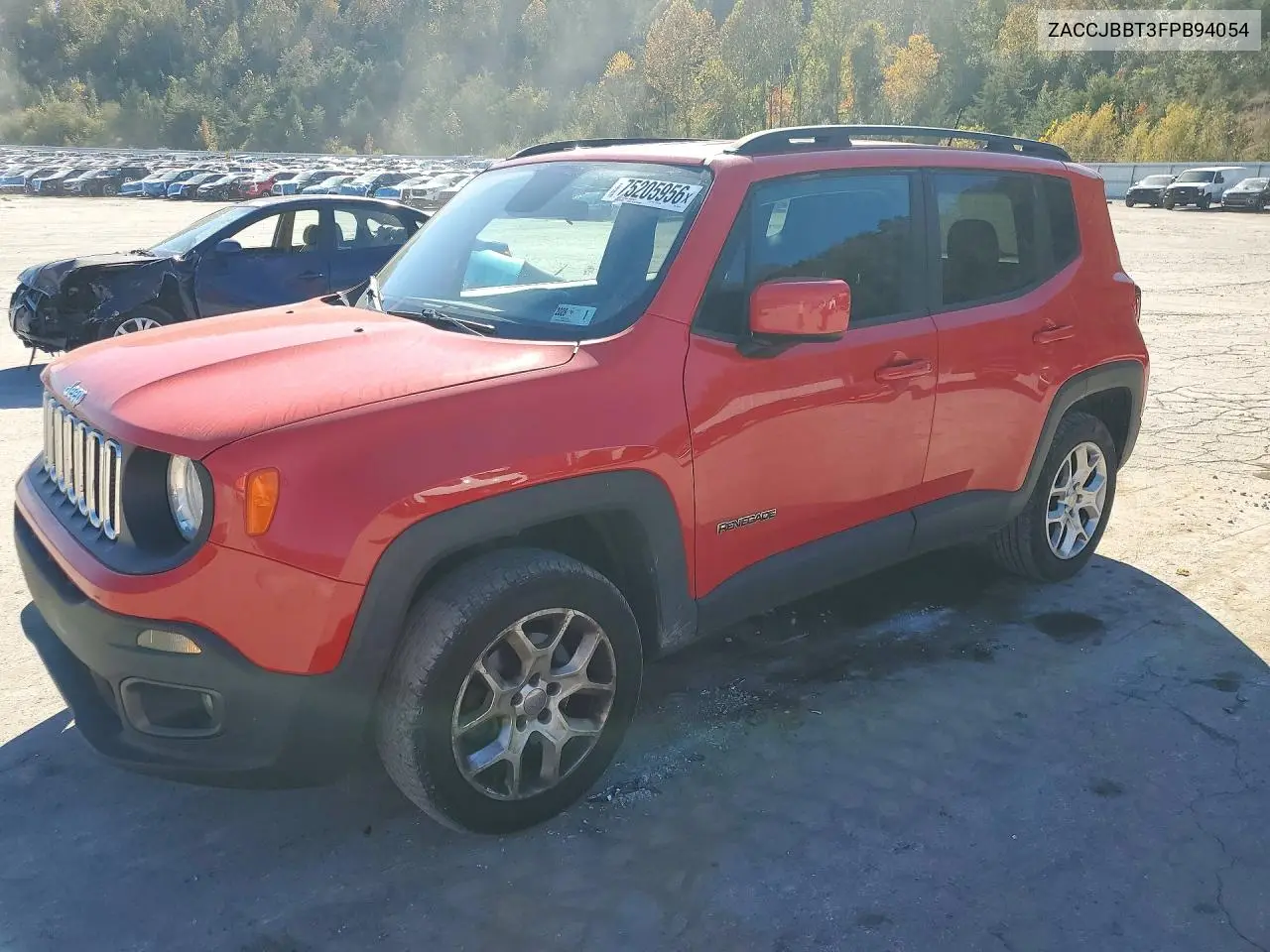 JEEP RENEGADE 2015, VIN ZACCJBBT3FPB94054