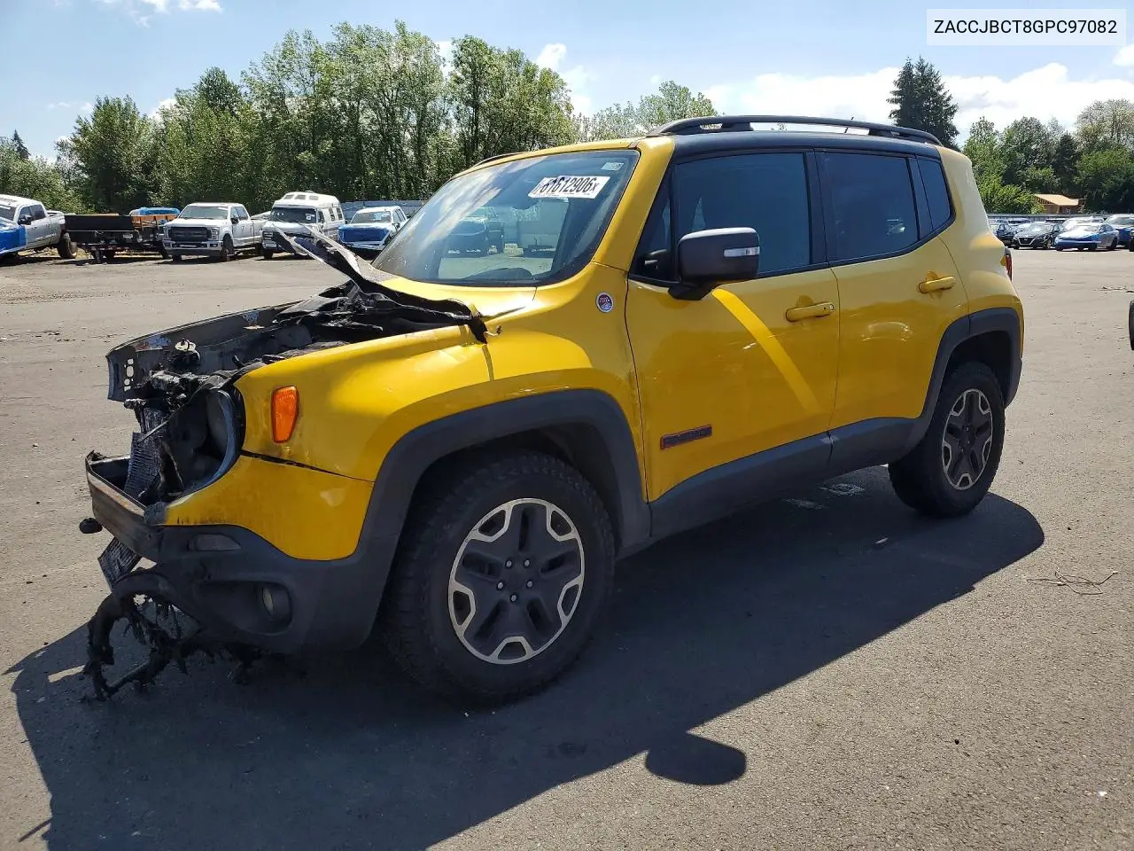 JEEP RENEGADE 2016, VIN ZACCJBCT8GPC97082