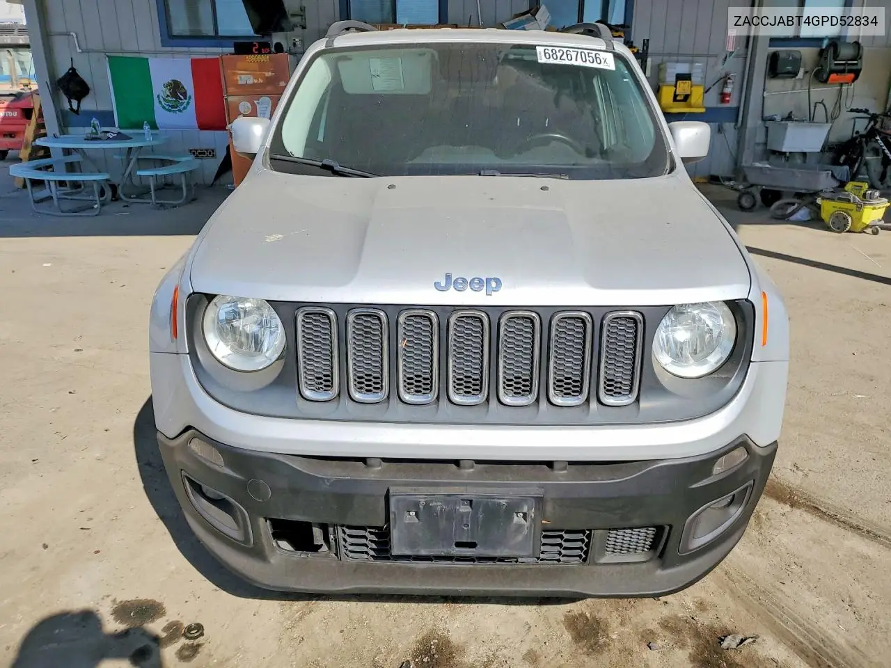 2016 JEEP RENEGADE VIN ZACCJABT4GPD52834 — фото 5