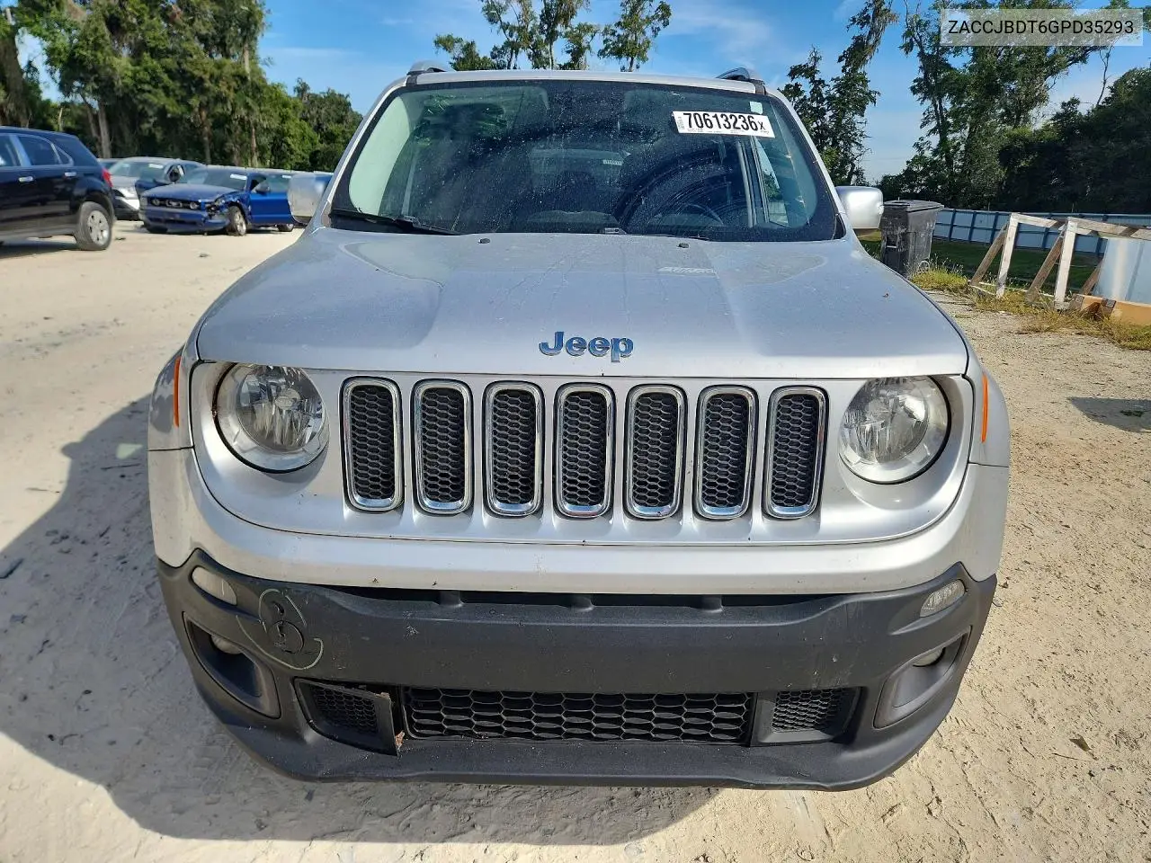 2016 JEEP RENEGADE VIN ZACCJBDT6GPD35293 — фото 5