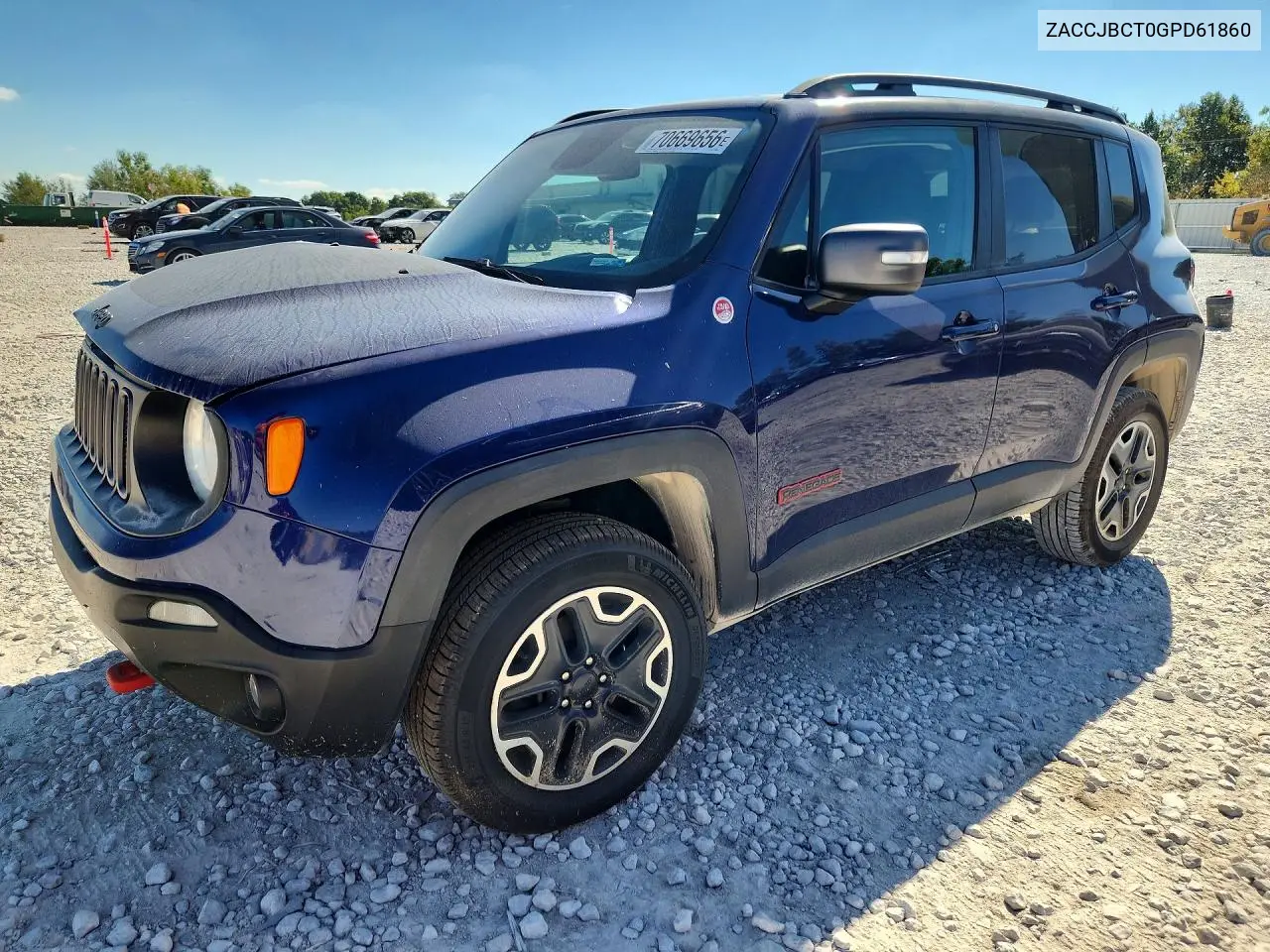 JEEP RENEGADE 2016, VIN ZACCJBCT0GPD61860