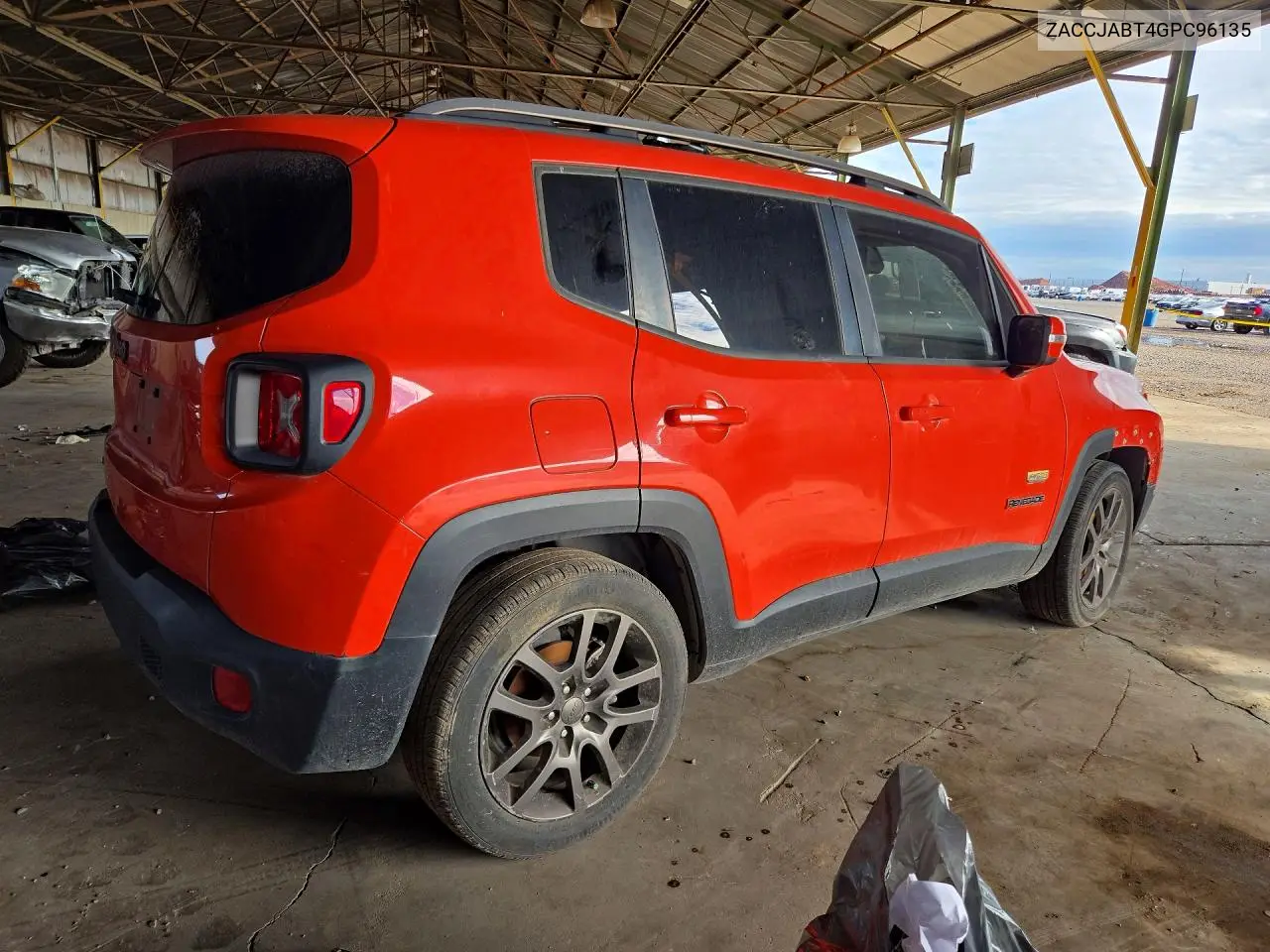 2016 JEEP RENEGADE VIN ZACCJABT4GPC96135 — фото 3