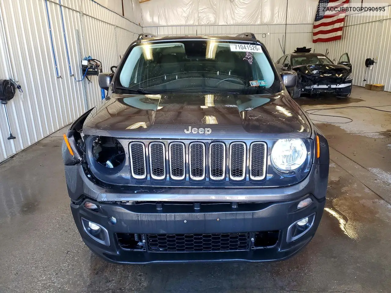2016 JEEP RENEGADE VIN ZACCJBBT0GPD90695 — фото 5