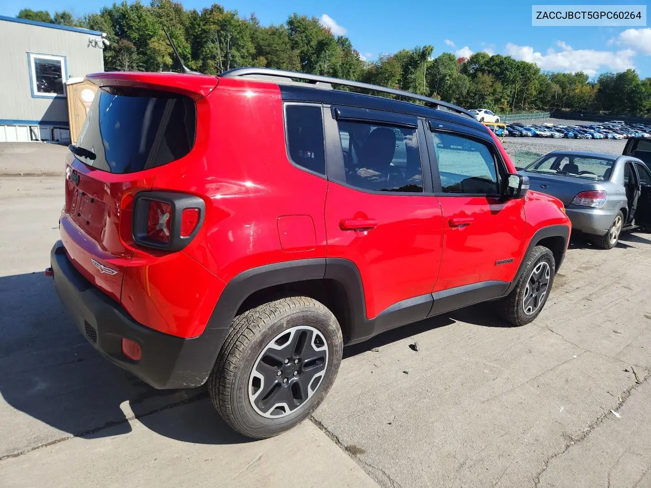 2016 JEEP RENEGADE VIN ZACCJBCT5GPC60264 — фото 3