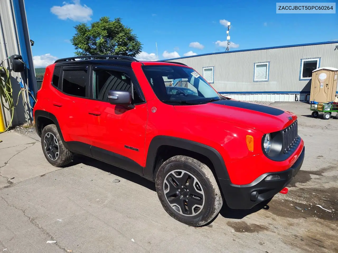 2016 JEEP RENEGADE VIN ZACCJBCT5GPC60264 — фото 4
