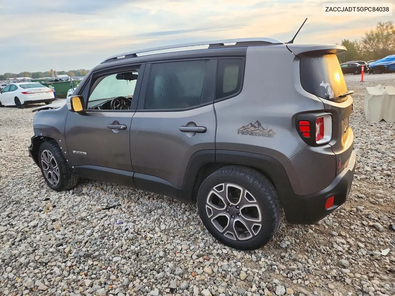 2016 JEEP RENEGADE VIN ZACCJADT5GPC84038 — фото 2