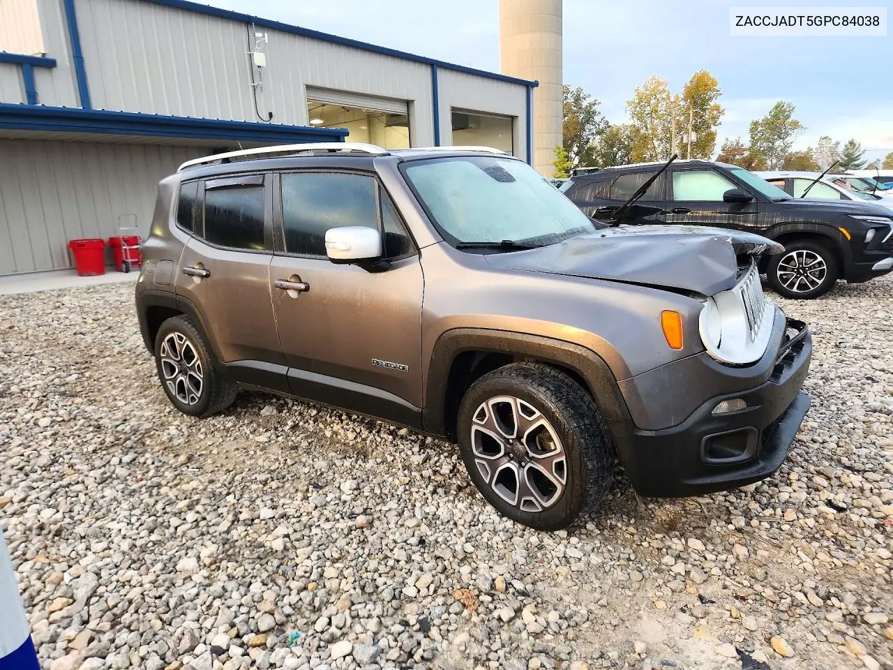 2016 JEEP RENEGADE VIN ZACCJADT5GPC84038 — фото 4
