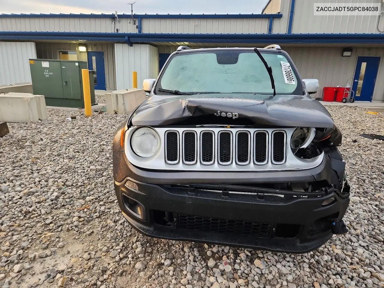 2016 JEEP RENEGADE VIN ZACCJADT5GPC84038 — фото 5