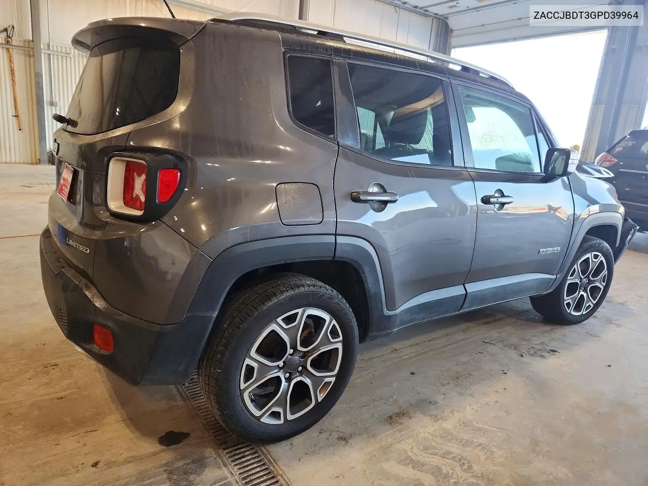 2016 JEEP RENEGADE VIN ZACCJBDT3GPD39964 — фото 3