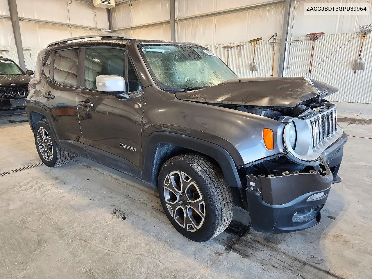 2016 JEEP RENEGADE VIN ZACCJBDT3GPD39964 — фото 4