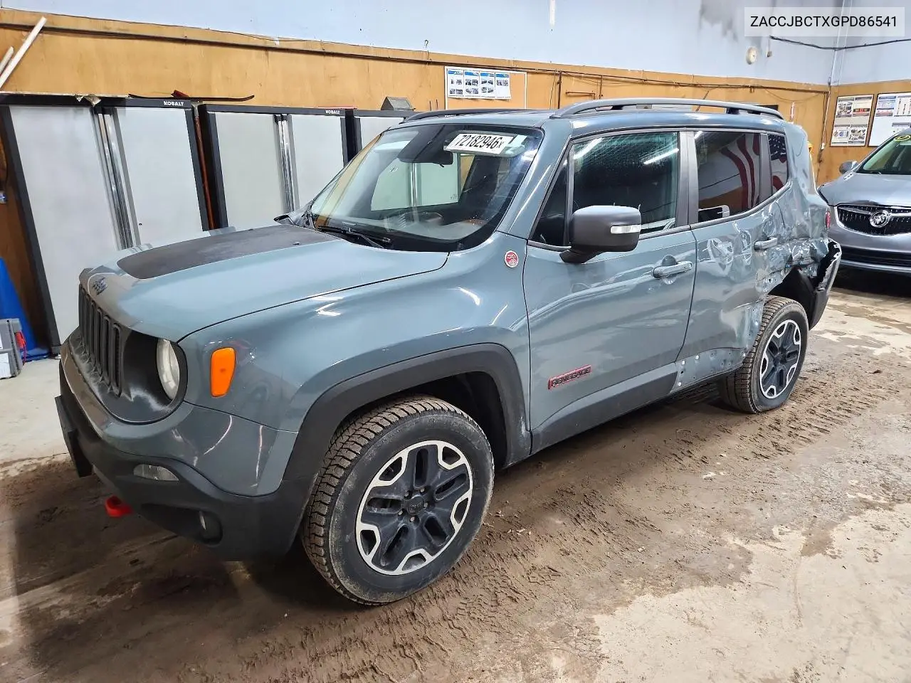 JEEP RENEGADE 2016, VIN ZACCJBCTXGPD86541