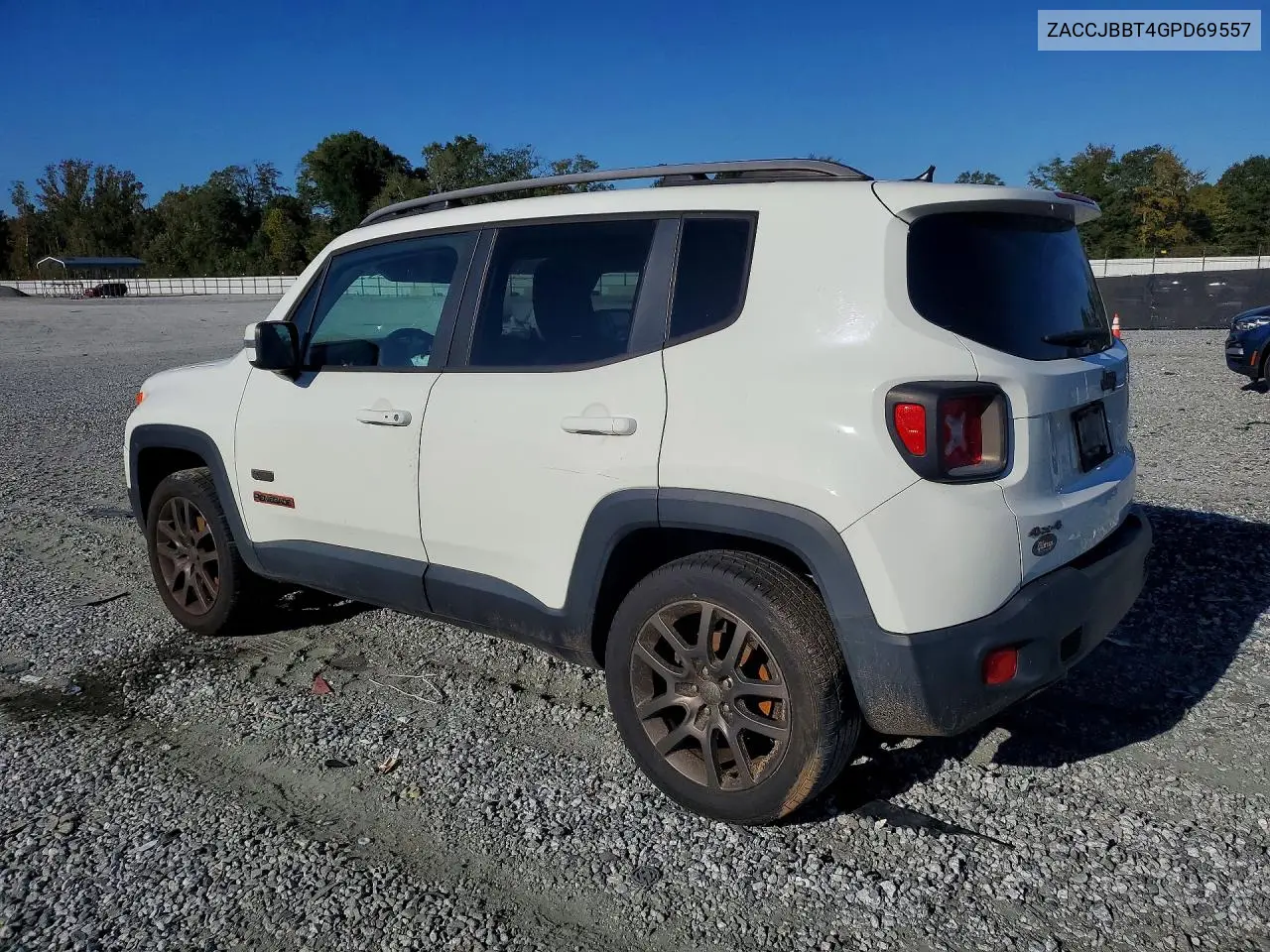 2016 JEEP RENEGADE VIN ZACCJBBT4GPD69557 — фото 2