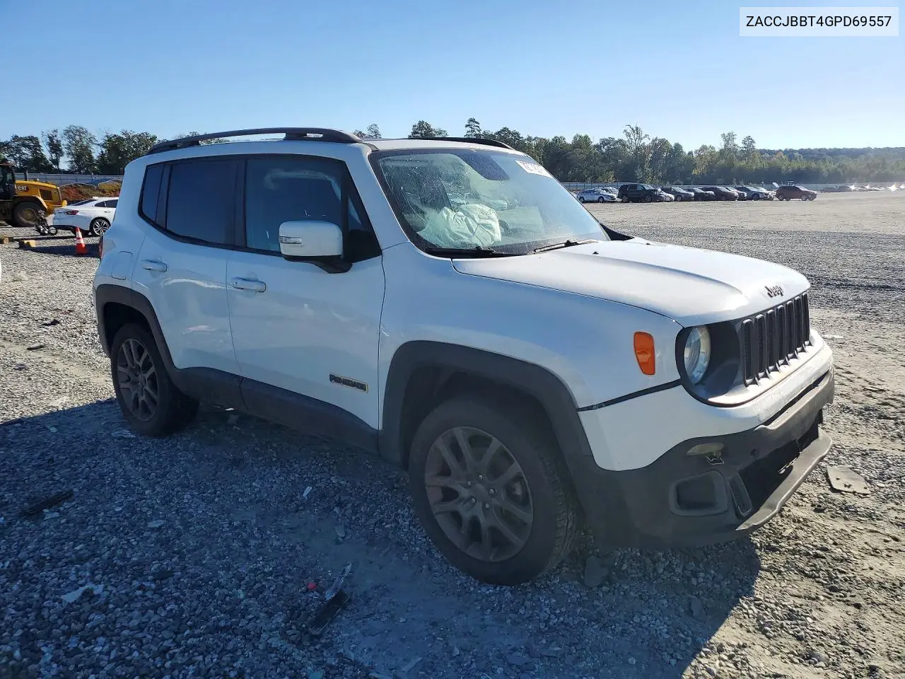 2016 JEEP RENEGADE VIN ZACCJBBT4GPD69557 — фото 4