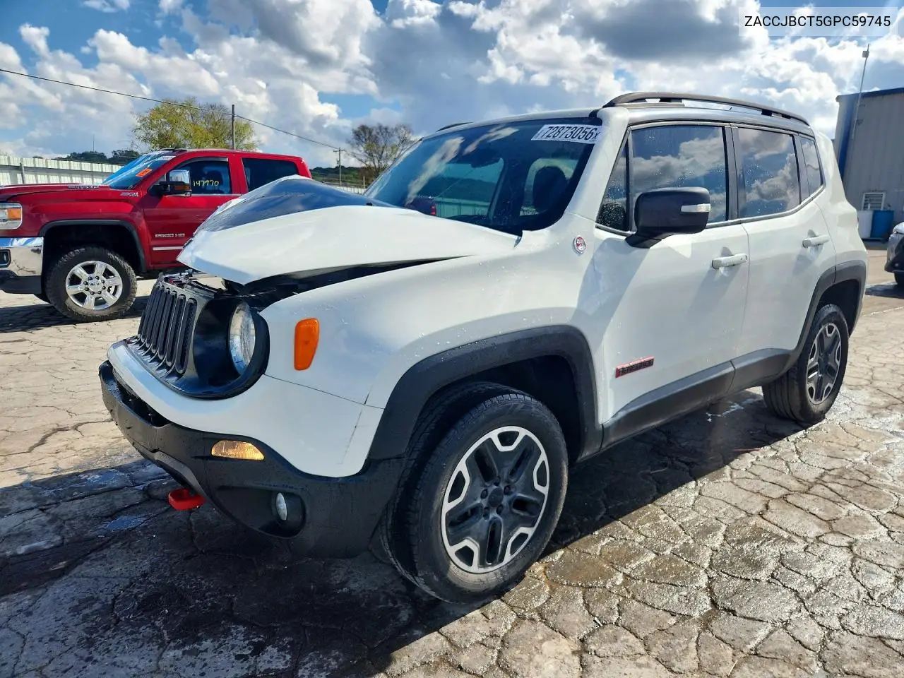 JEEP RENEGADE 2016, VIN ZACCJBCT5GPC59745