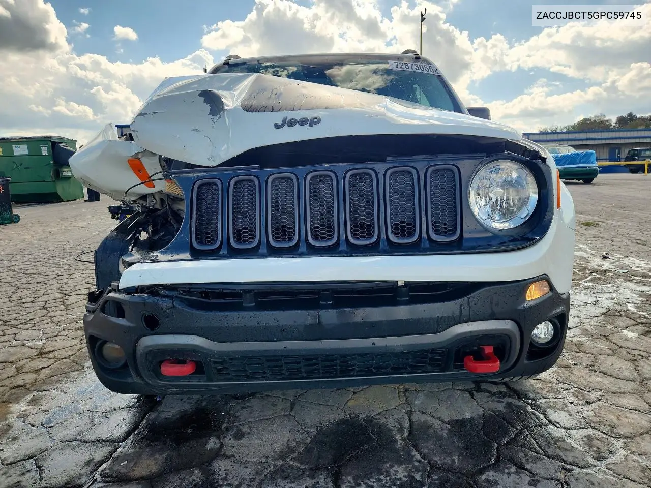 2016 JEEP RENEGADE VIN ZACCJBCT5GPC59745 — фото 5
