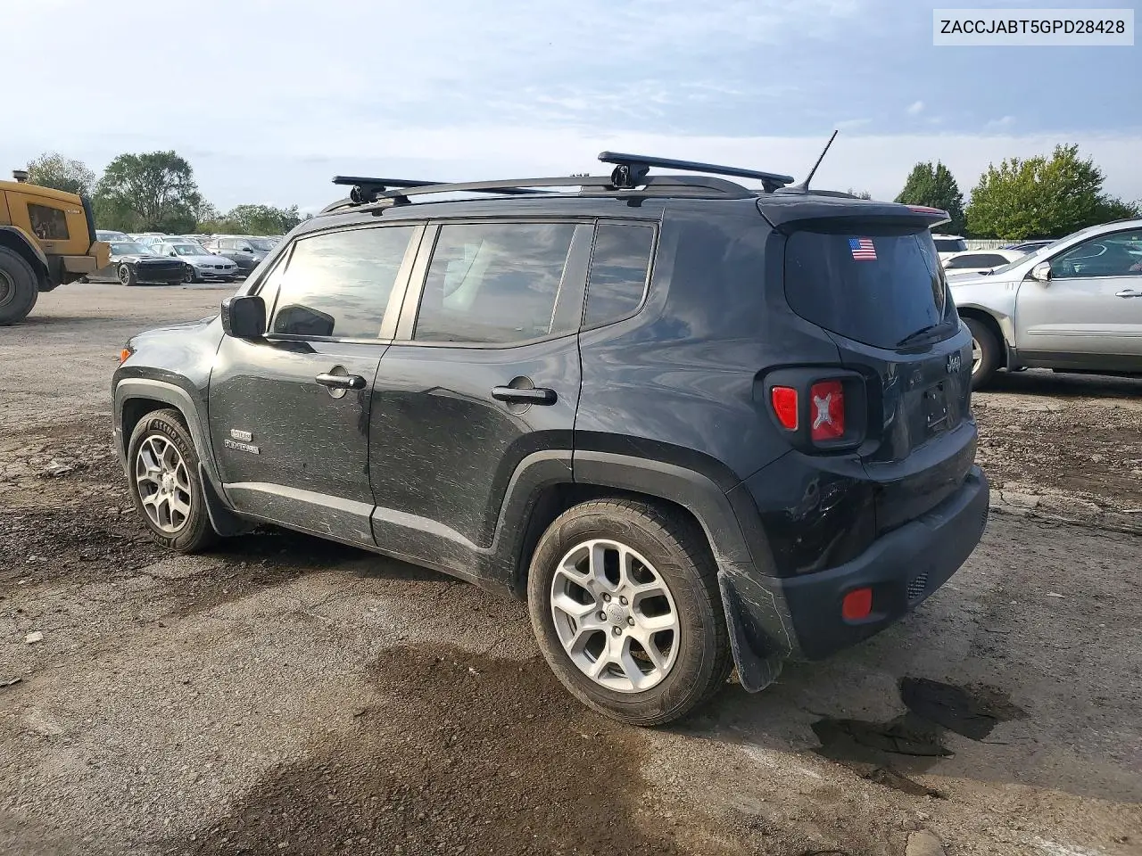 2016 JEEP RENEGADE VIN ZACCJABT5GPD28428 — фото 2