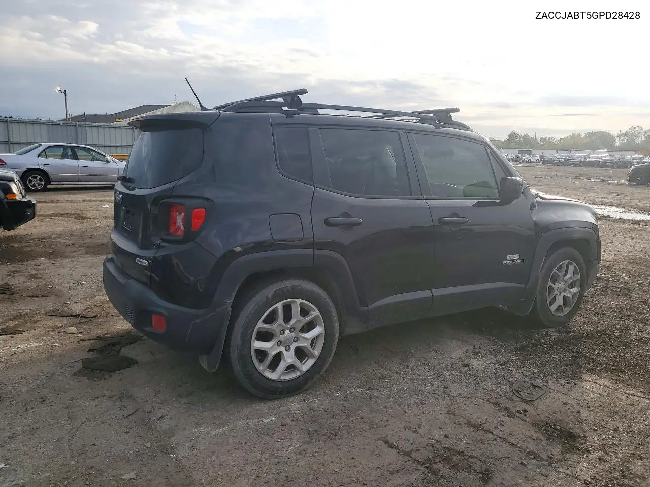 2016 JEEP RENEGADE VIN ZACCJABT5GPD28428 — фото 3