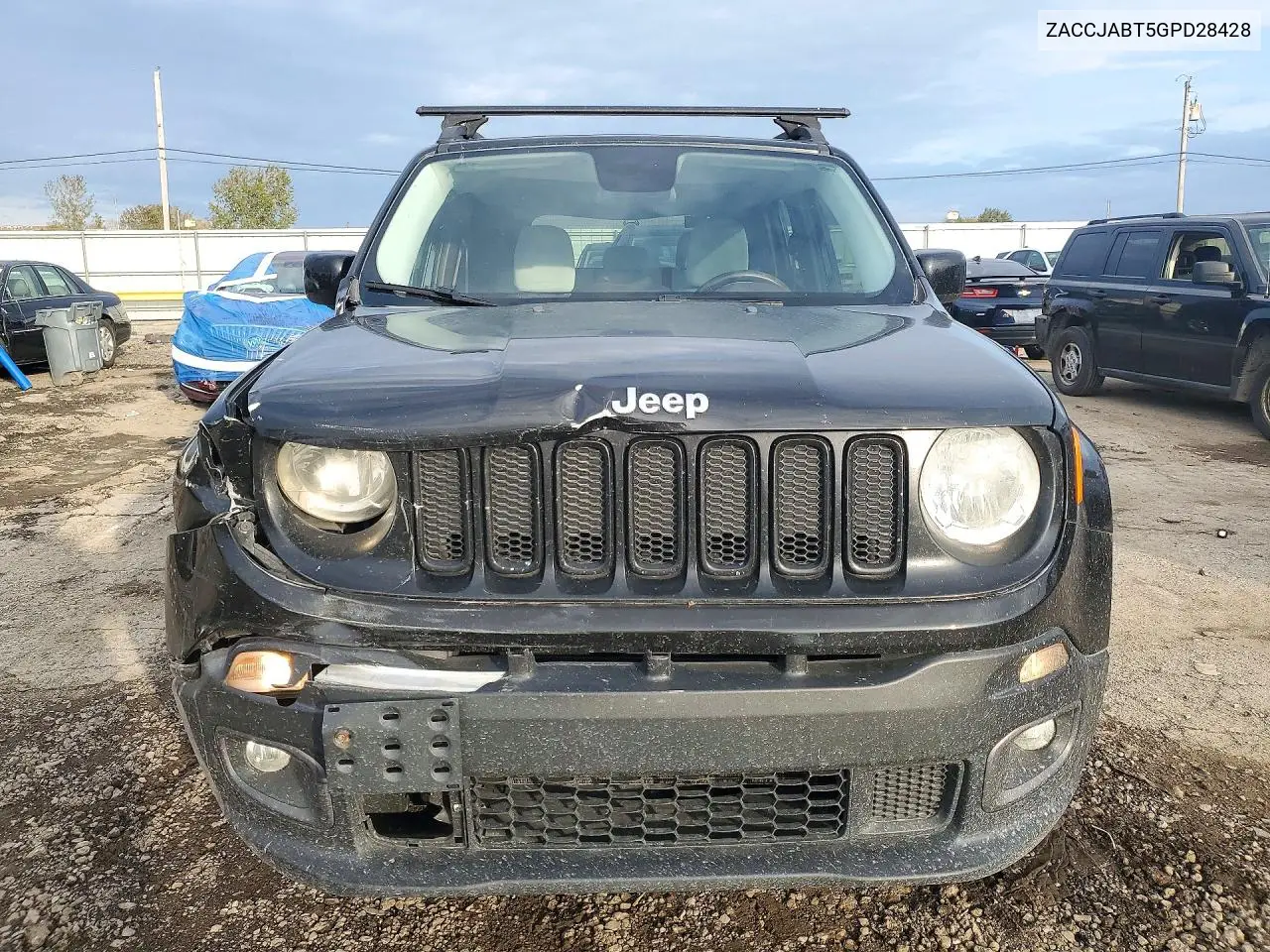 2016 JEEP RENEGADE VIN ZACCJABT5GPD28428 — фото 5