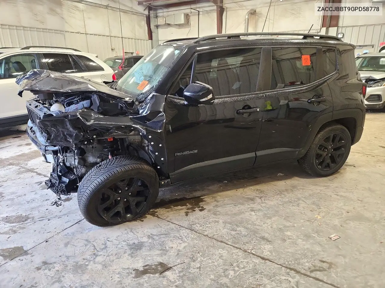 JEEP RENEGADE 2016, VIN ZACCJBBT9GPD58778