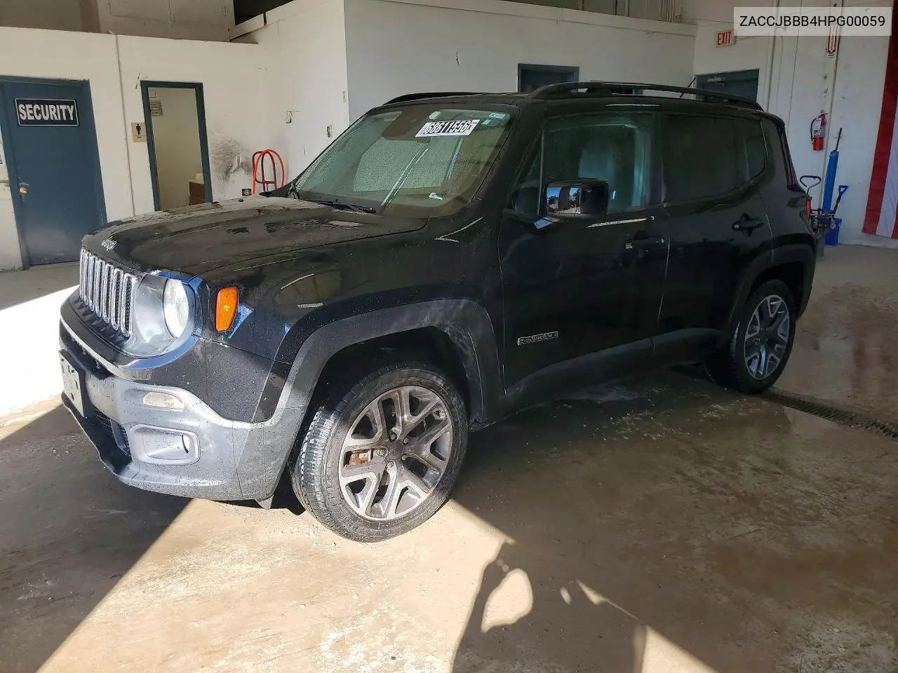 JEEP RENEGADE 2017, VIN ZACCJBBB4HPG00059