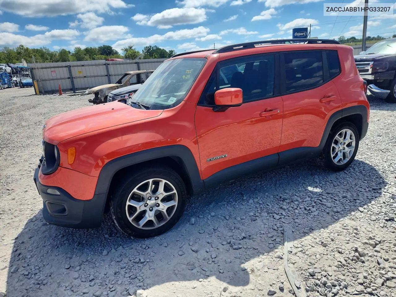 JEEP RENEGADE 2017, VIN ZACCJABB1HPG33207