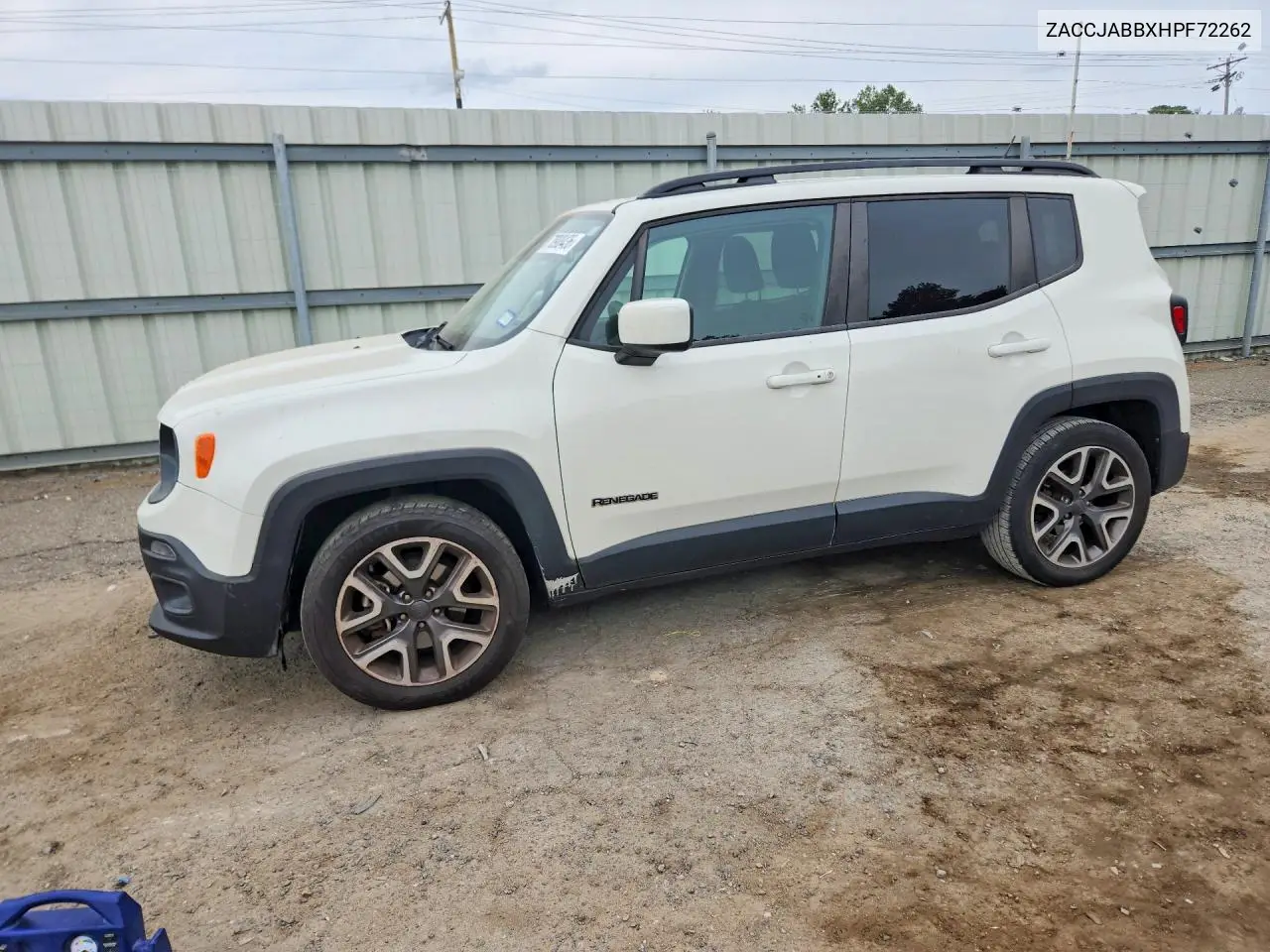 JEEP RENEGADE 2017, VIN ZACCJABBXHPF72262