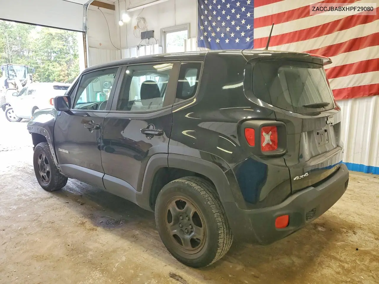 2017 JEEP RENEGADE VIN ZACCJBABXHPF29080 — фото 2